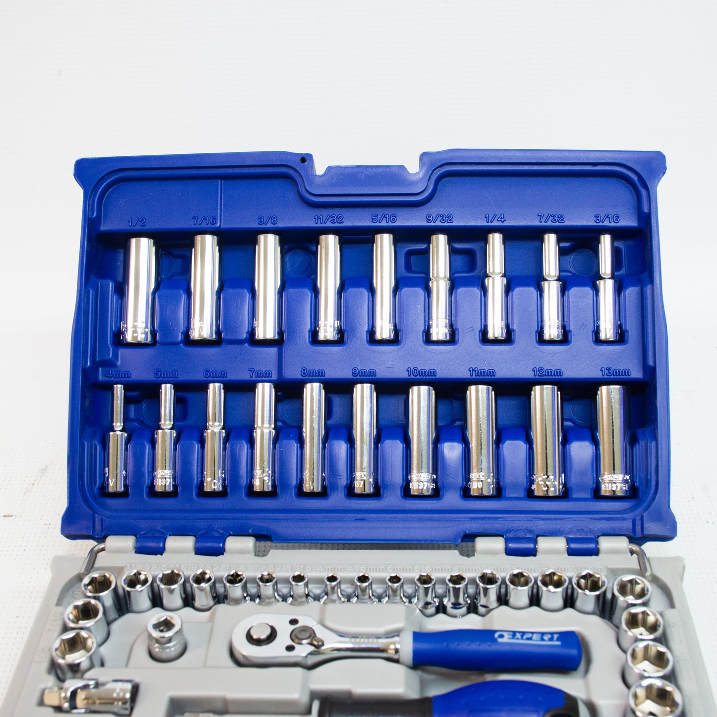 Expert by Mac Tools E030711 Fractional/Metric Combo Socket Set