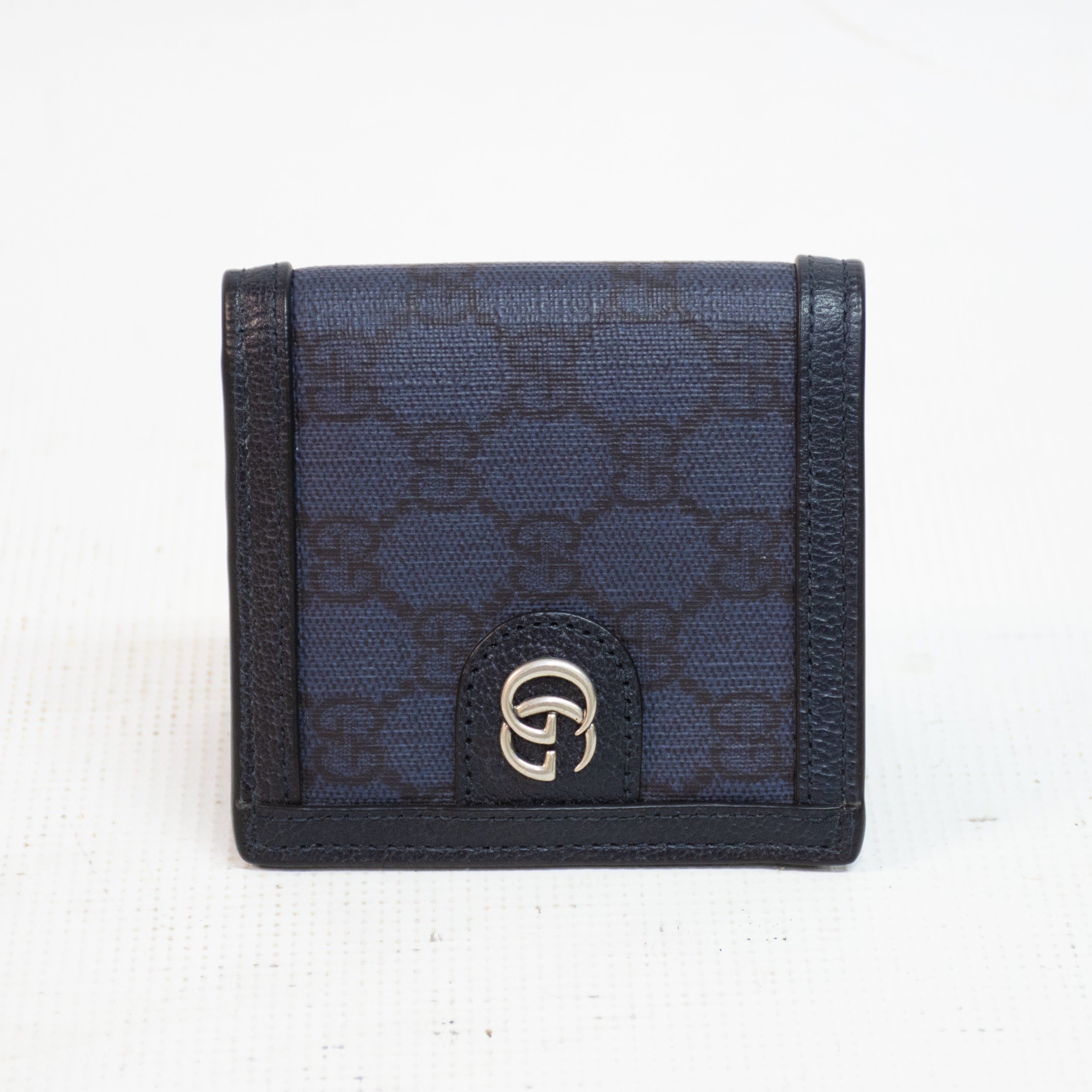 Gucci 732016 Ophidia GG Wallet - Blue