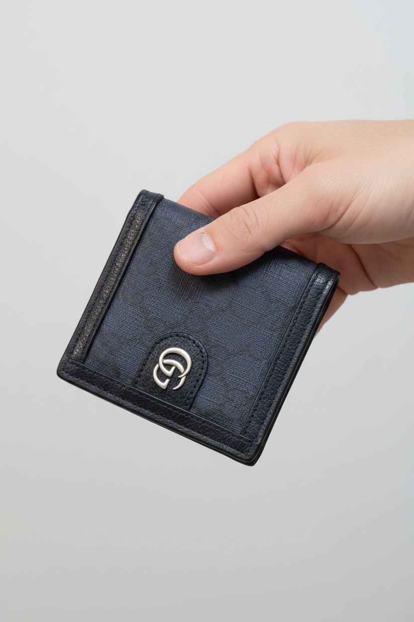 Gucci 732016 Ophidia GG Wallet - Blue
