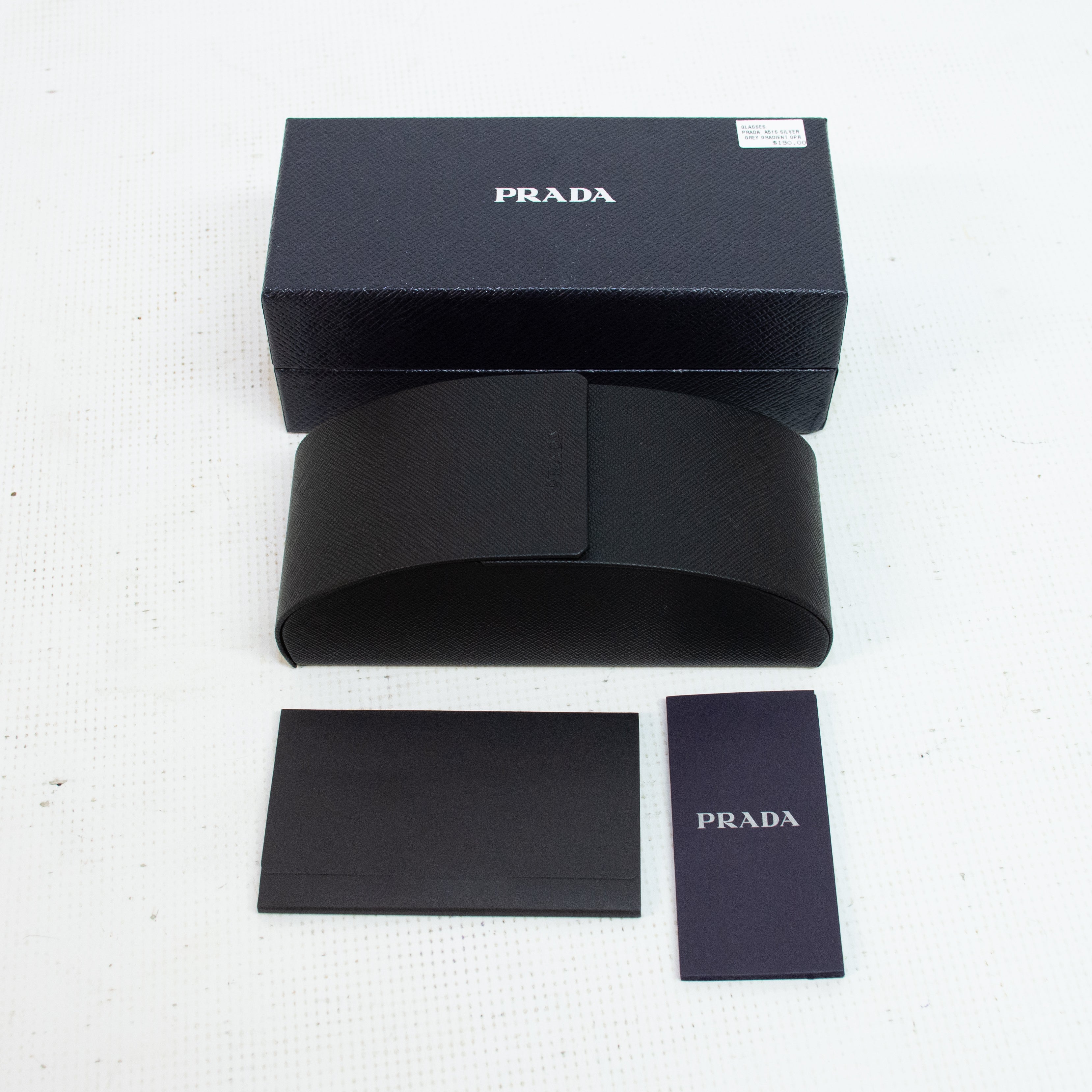 Prada Silver Grey Gradient OPR Glasses - A51S