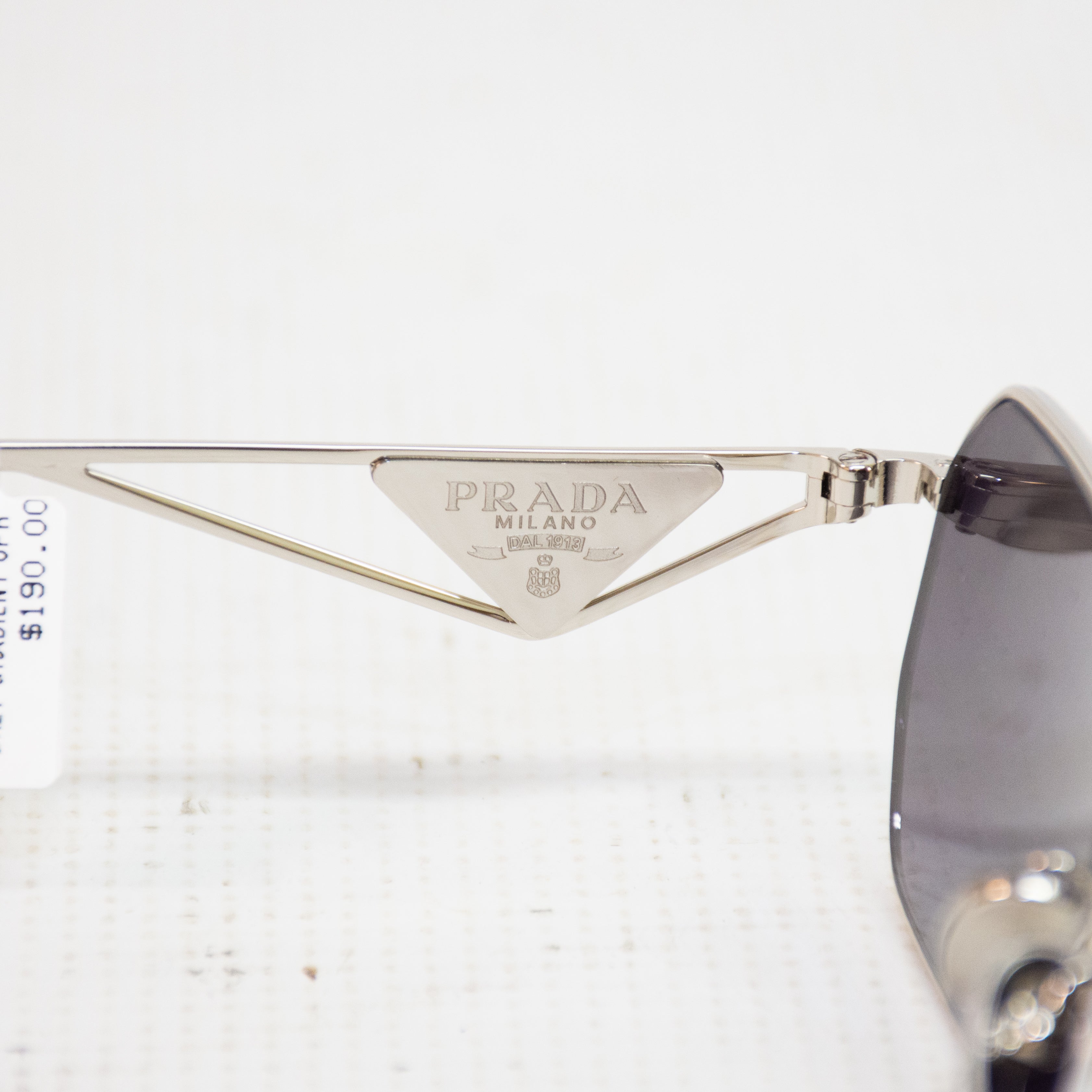 Prada Silver Grey Gradient OPR Glasses - A51S