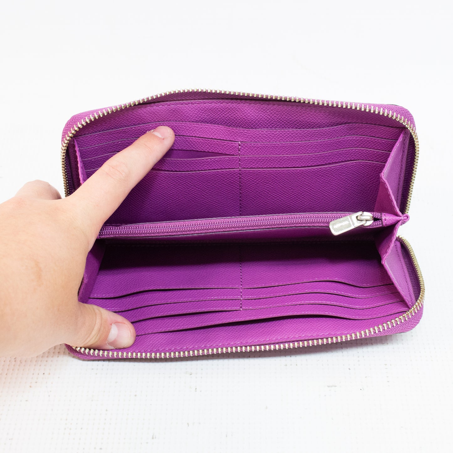 Coach Crossgrain Accordion Zip Wallet - F54007