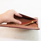 Coach C55862 Signature Tan/Rust Slim Wallet