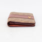 Coach C55862 Signature Tan/Rust Slim Wallet