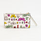 Coach CR778 Long Insect Print Zip Around Wallet