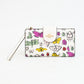 Coach CR778 Long Insect Print Zip Around Wallet