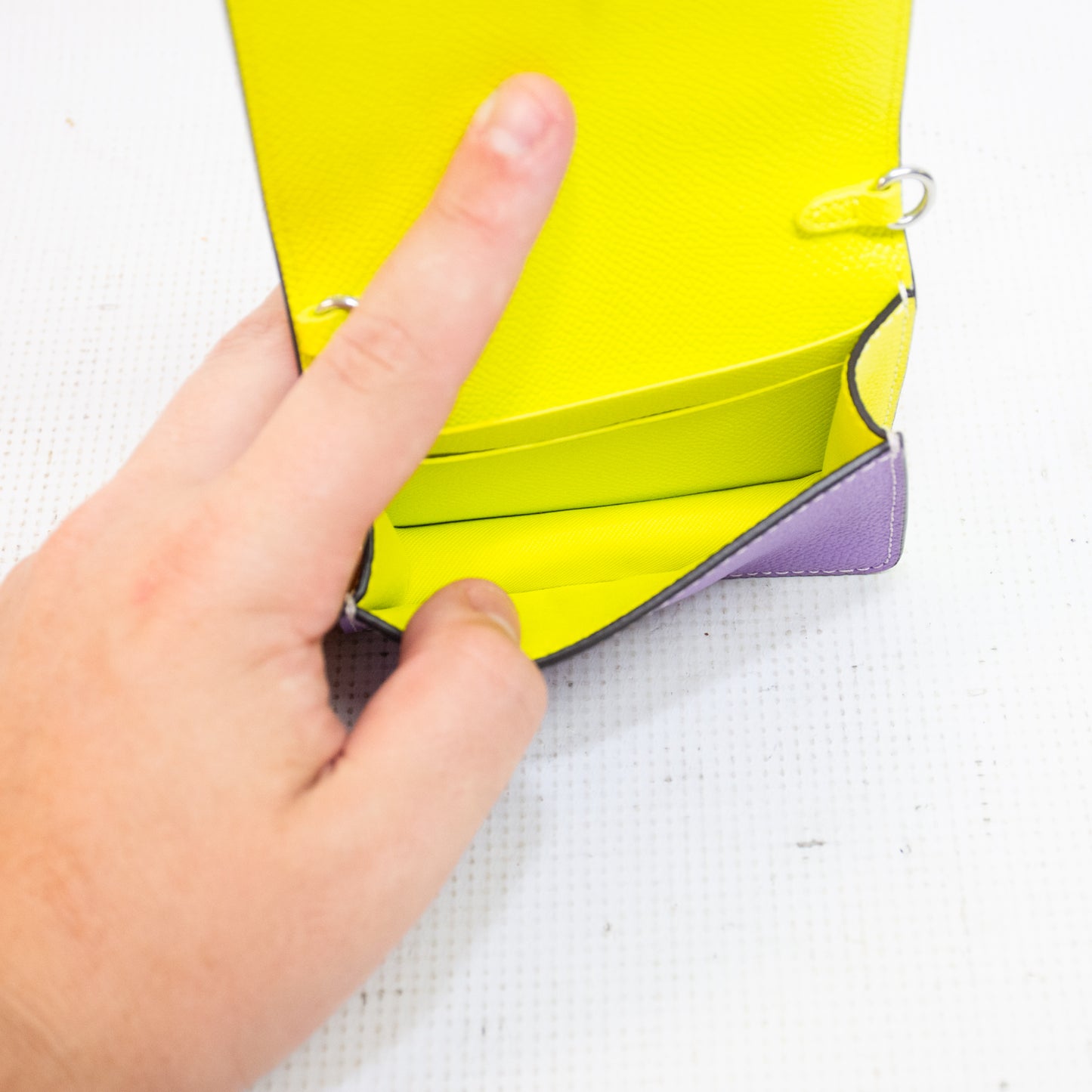 Coach CL464 Colorblock Mini Wallet