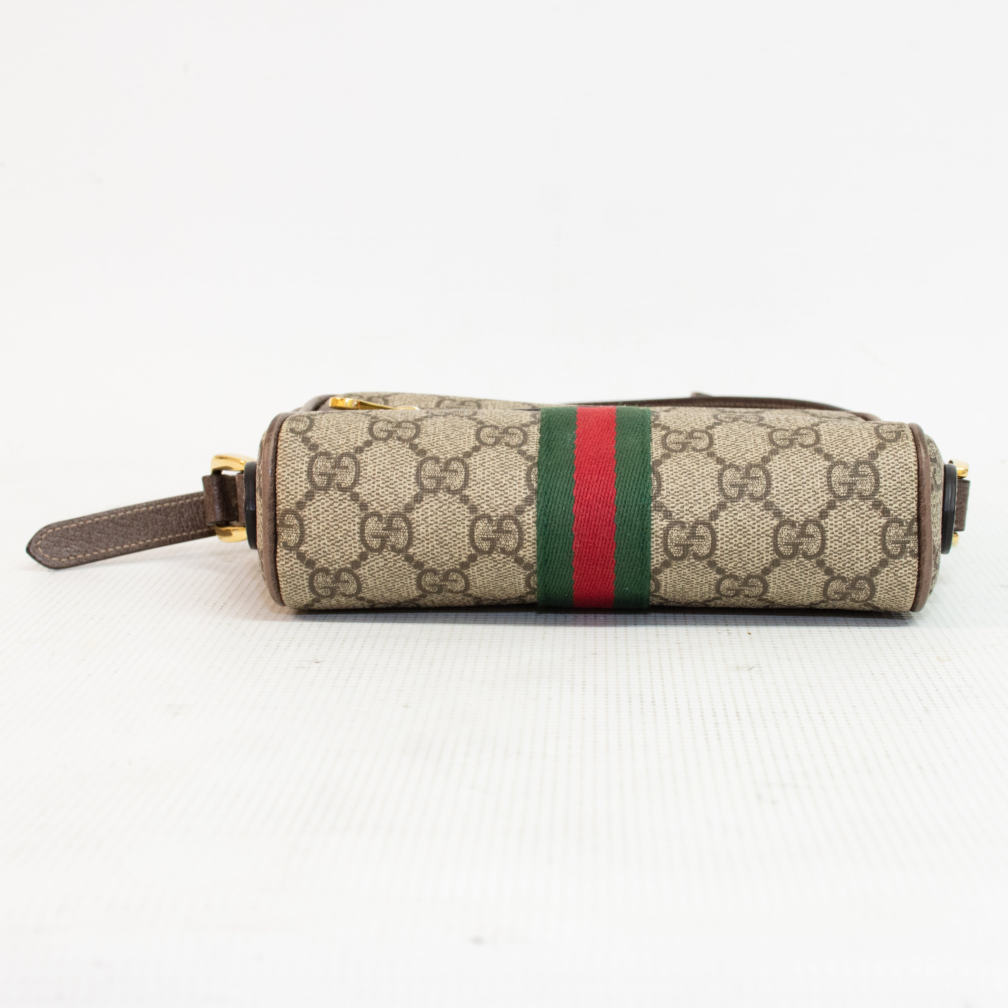 Gucci Ophidia Beige Mini GG Supreme Cross Body Bag - 517350