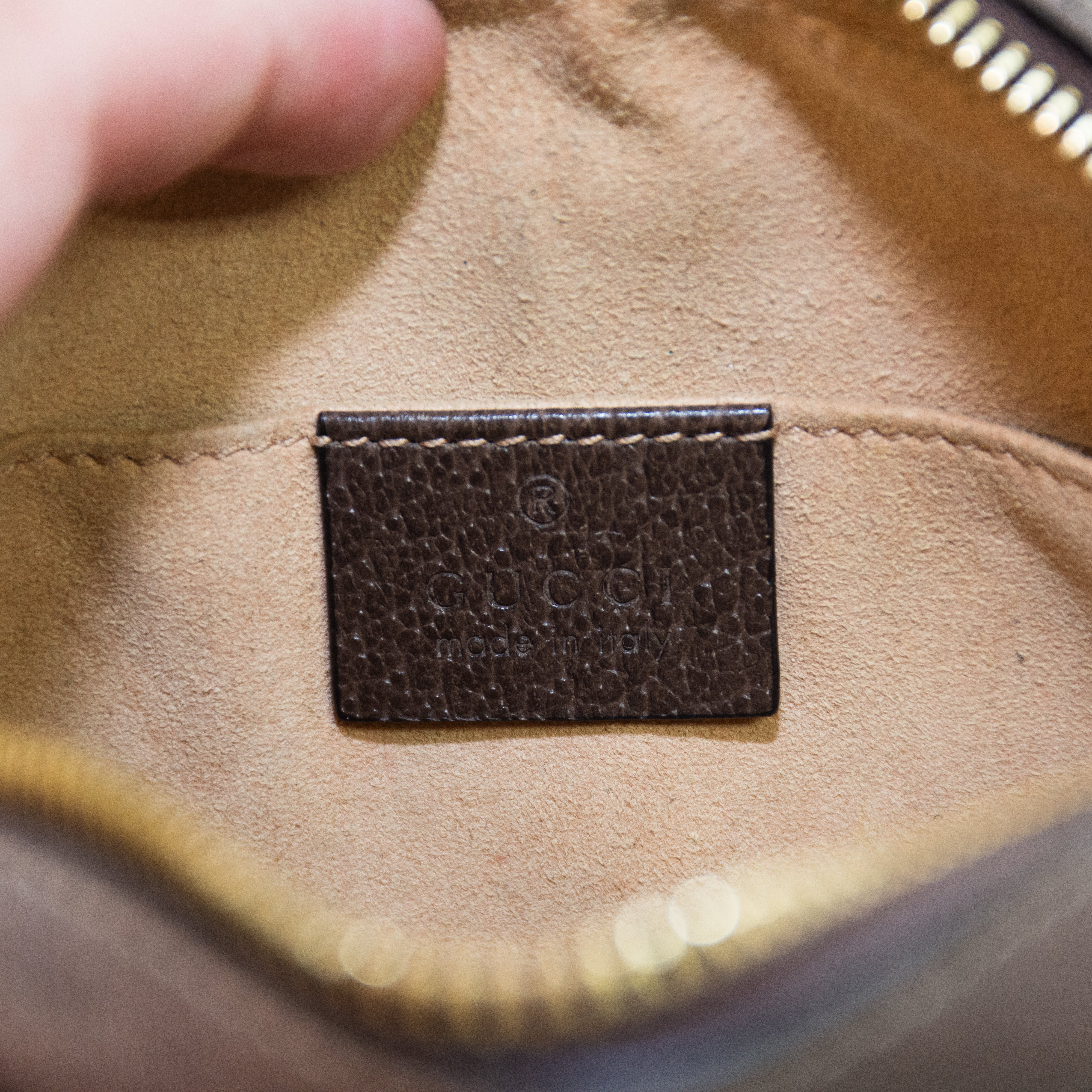 Gucci Ophidia Beige Mini GG Supreme Cross Body Bag - 517350