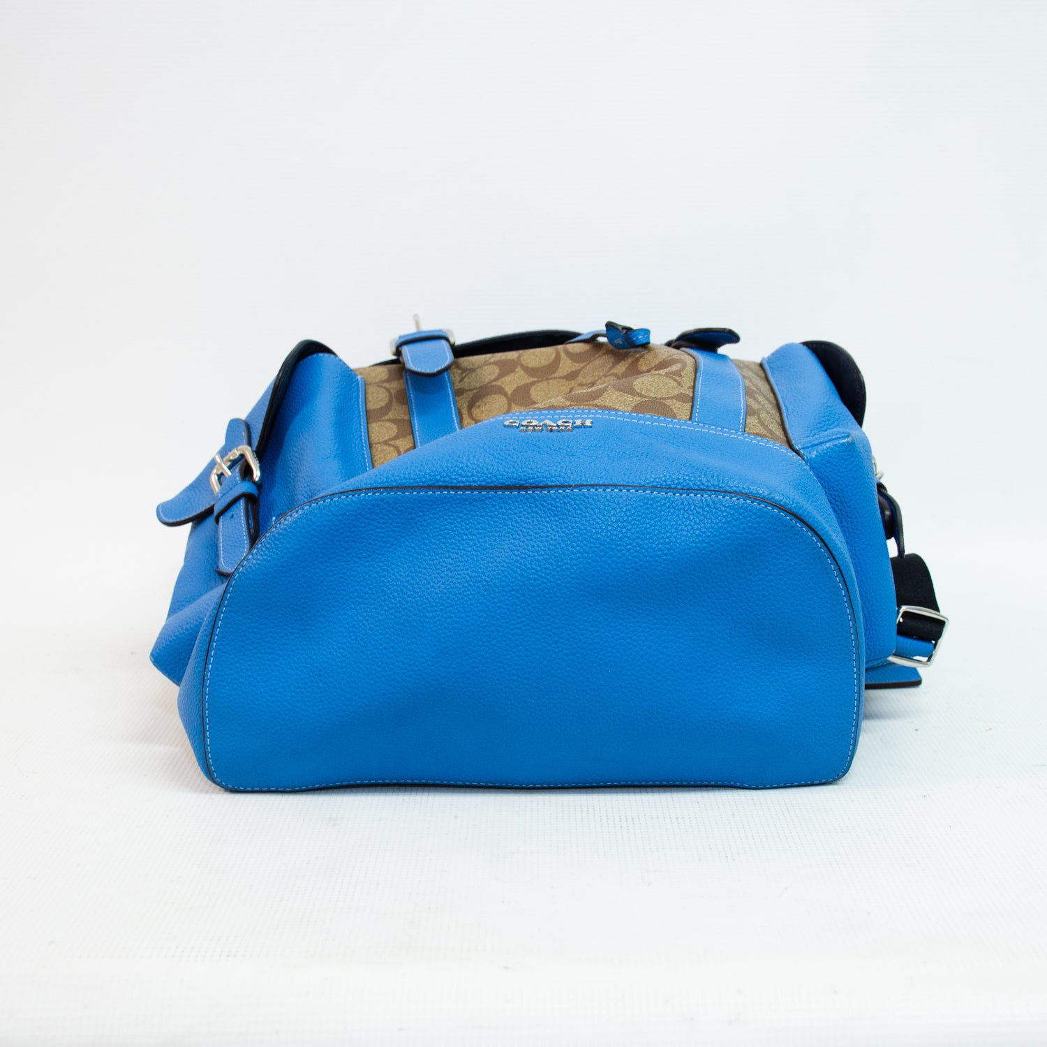 Coach CJ493 Hudson Blue/Brown Backpack