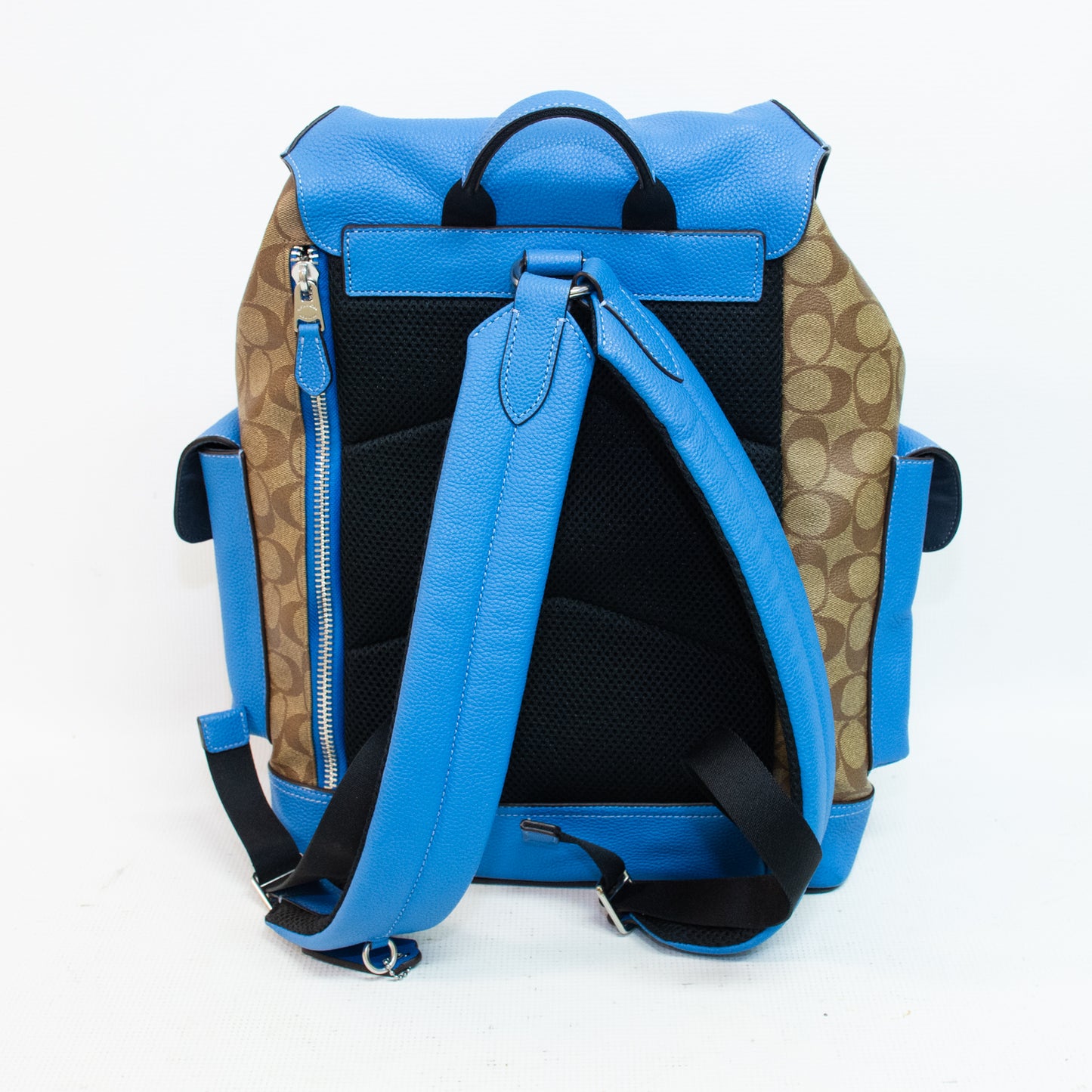 Coach CJ493 Hudson Blue/Brown Backpack
