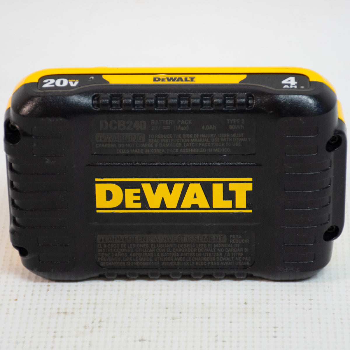 DEWALT DCB240 20V 4Ah Battery