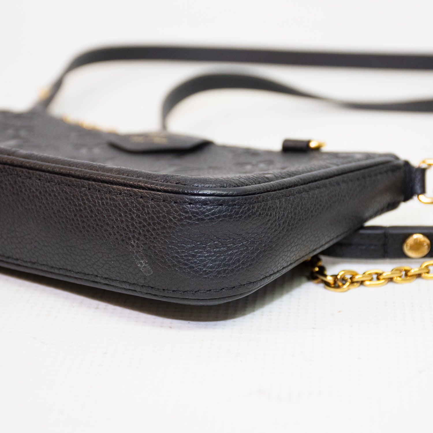 Louis Vuitton Easy Pouch On Strap Monogram Empreinte Leather Shoulder Bag - M80349