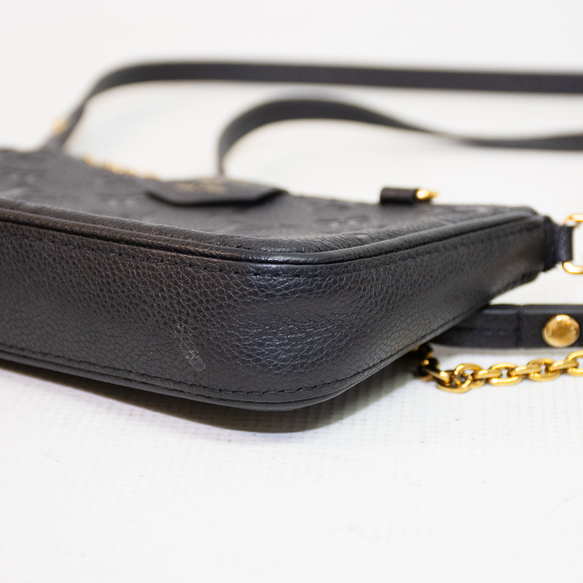 Louis Vuitton Easy Pouch On Strap Monogram Empreinte Leather Shoulder Bag - M80349