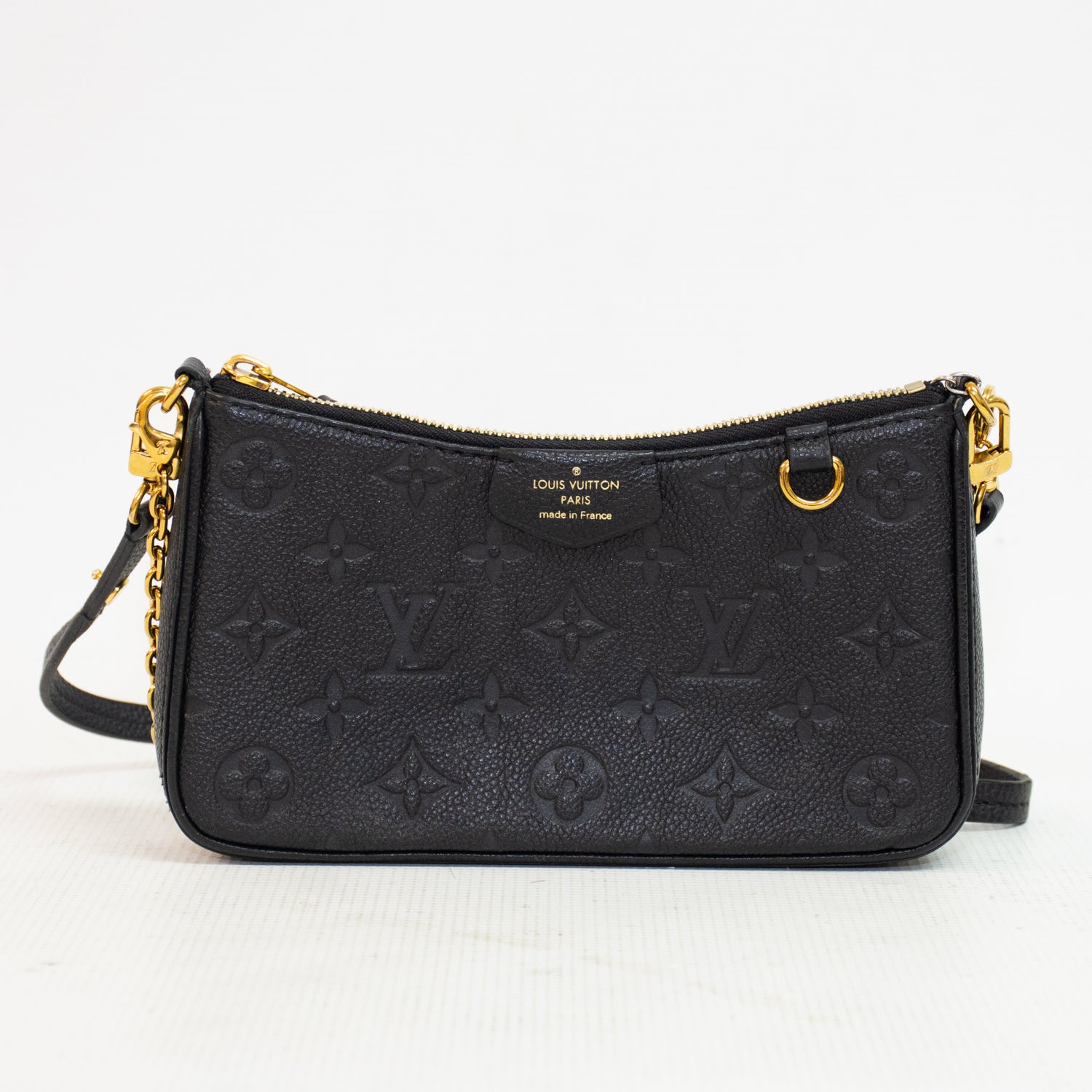 Louis Vuitton Easy Pouch On Strap Monogram Empreinte Leather Shoulder Bag - M80349