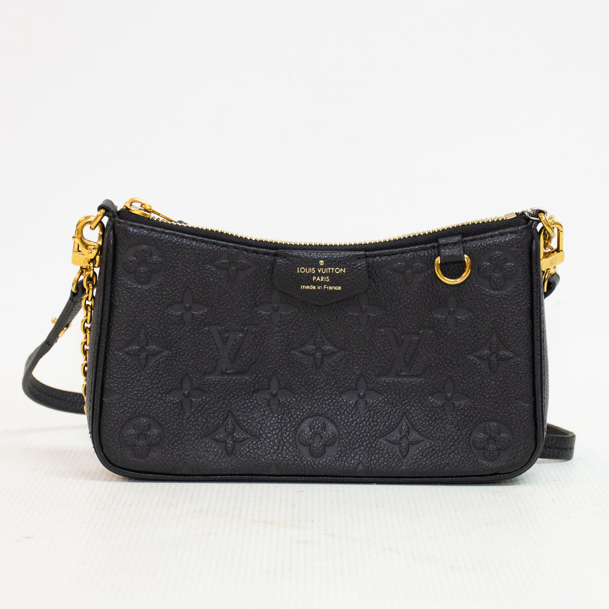 Louis Vuitton Easy Pouch On Strap Monogram Empreinte Leather Shoulder Bag - M80349