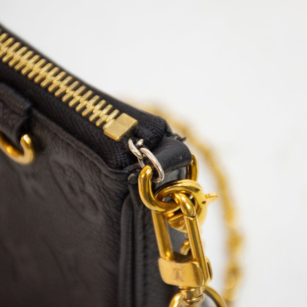 Louis Vuitton Easy Pouch On Strap Monogram Empreinte Leather Shoulder Bag - M80349