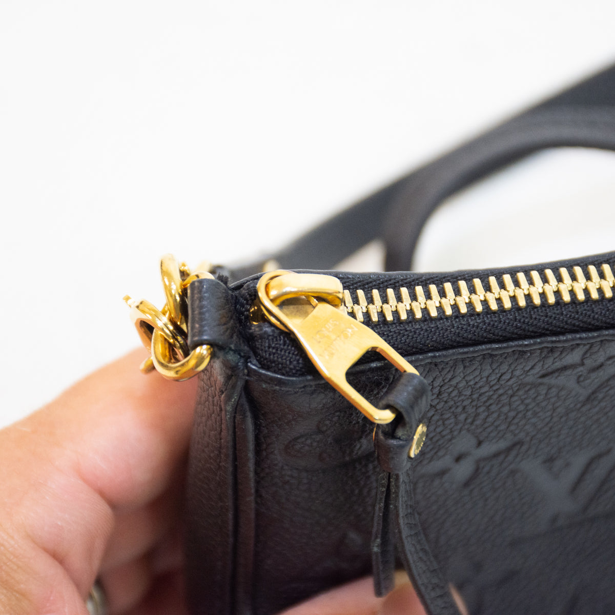 Louis Vuitton Easy Pouch On Strap Monogram Empreinte Leather Shoulder Bag - M80349