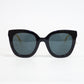 Gucci Black Crystal Grey Cat Eye Sunglasses - 0564SN