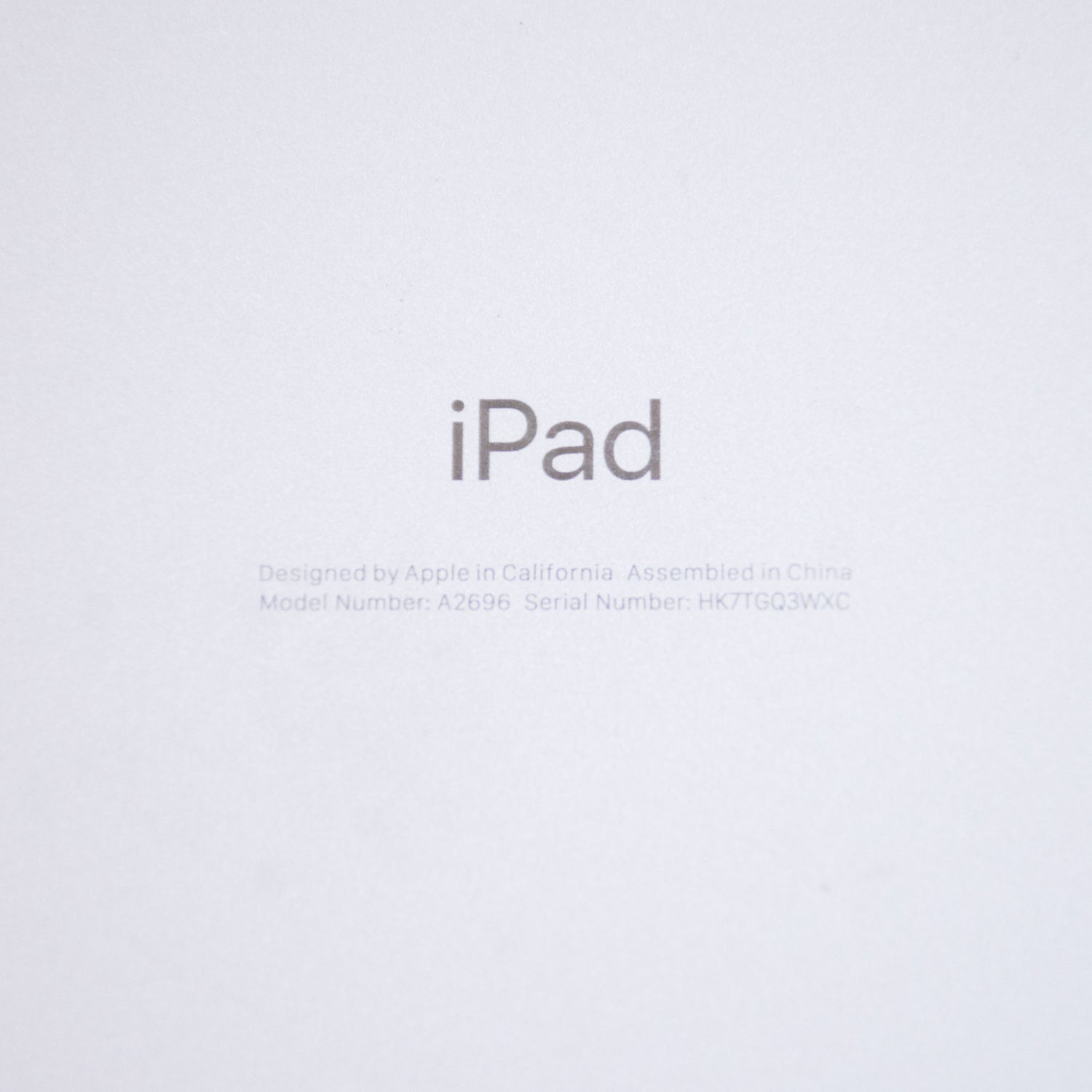 Apple iPad 10th Gen - A2696 - 64 GB - Wifi