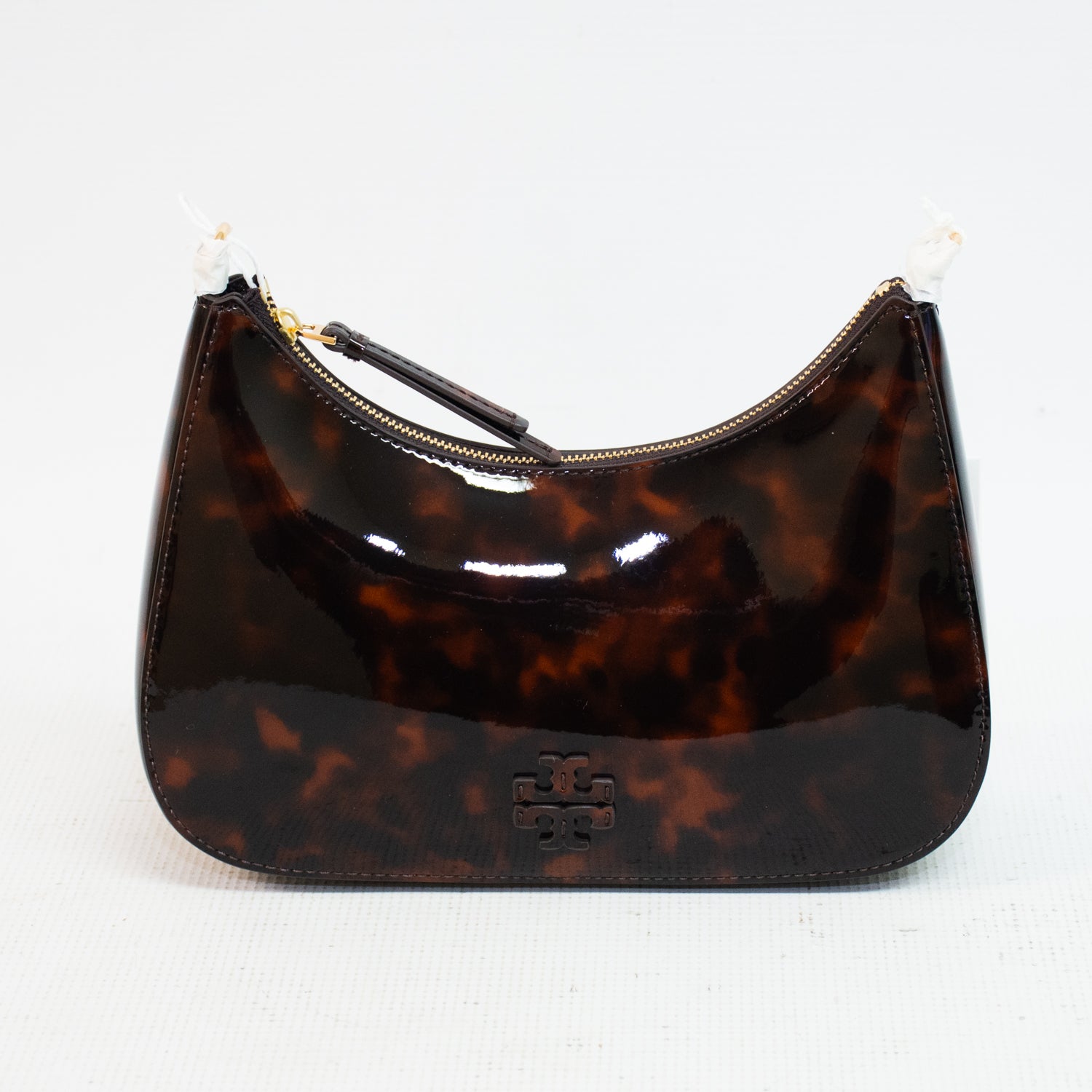 Tory Burch Patent Tortoise Convertible Shoulder Bag - 188229