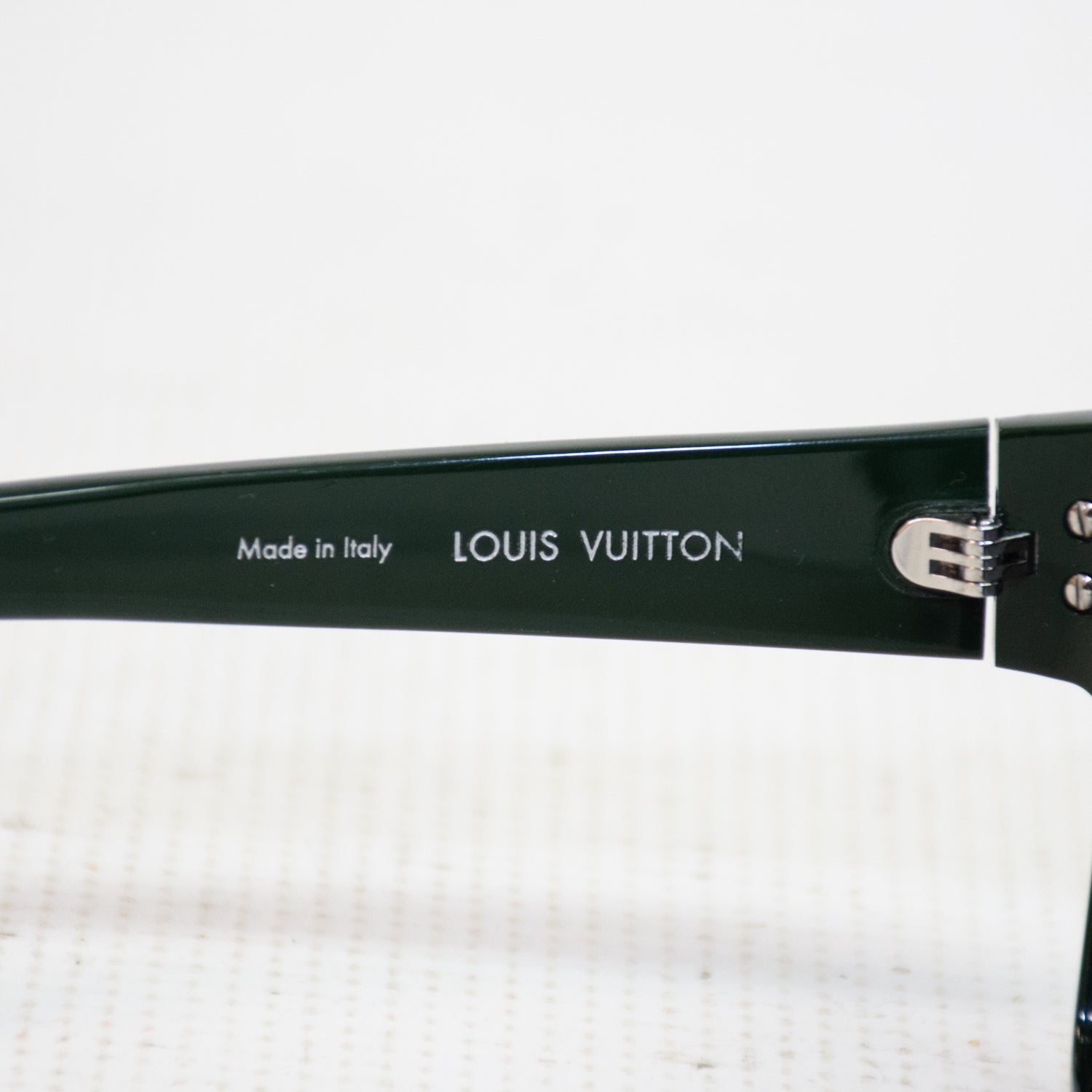 Louis Vuitton 1.1 Evidence Square Green Sunglasses