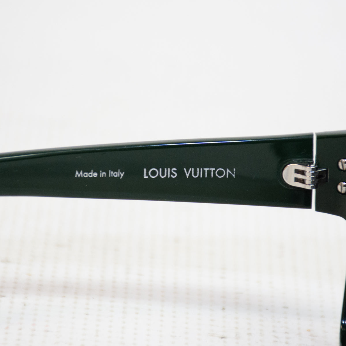 Louis Vuitton 1.1 Evidence Square Green Sunglasses