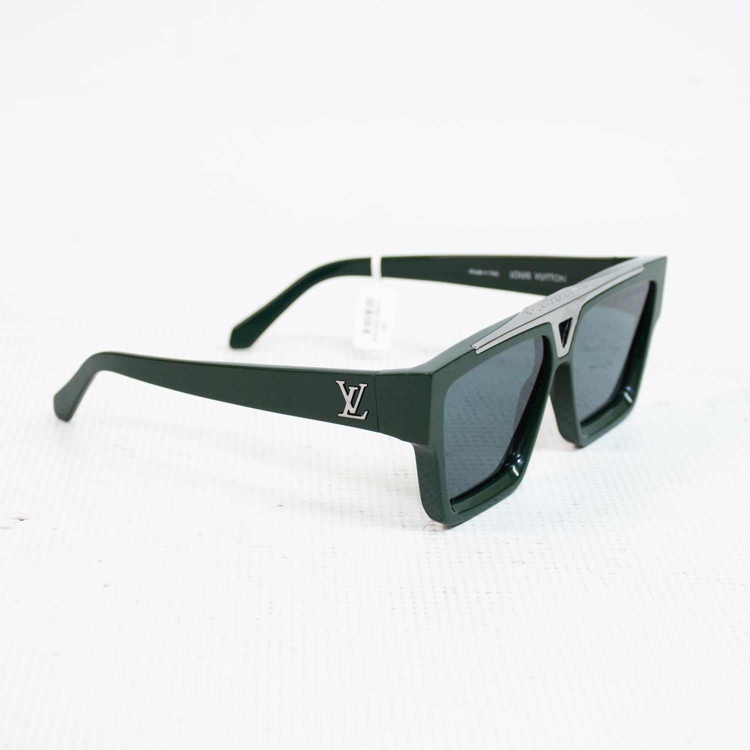 Louis Vuitton 1.1 Evidence Square Green Sunglasses