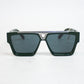 Louis Vuitton 1.1 Evidence Square Green Sunglasses