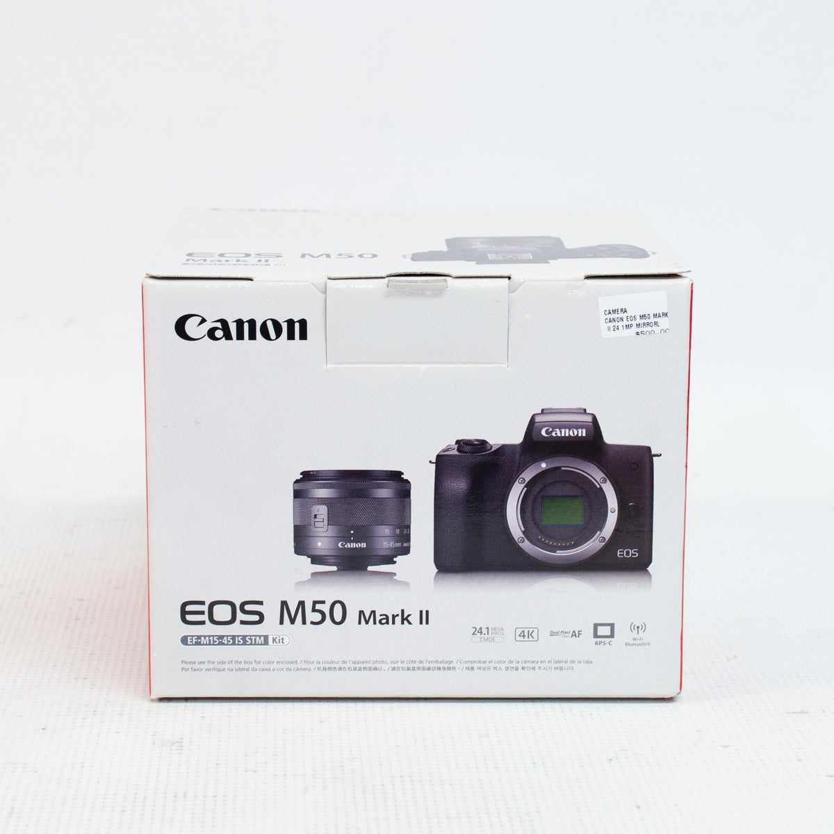 Canon EOS M50 Mark II 24.1 MP Mirrorless Digital Camera