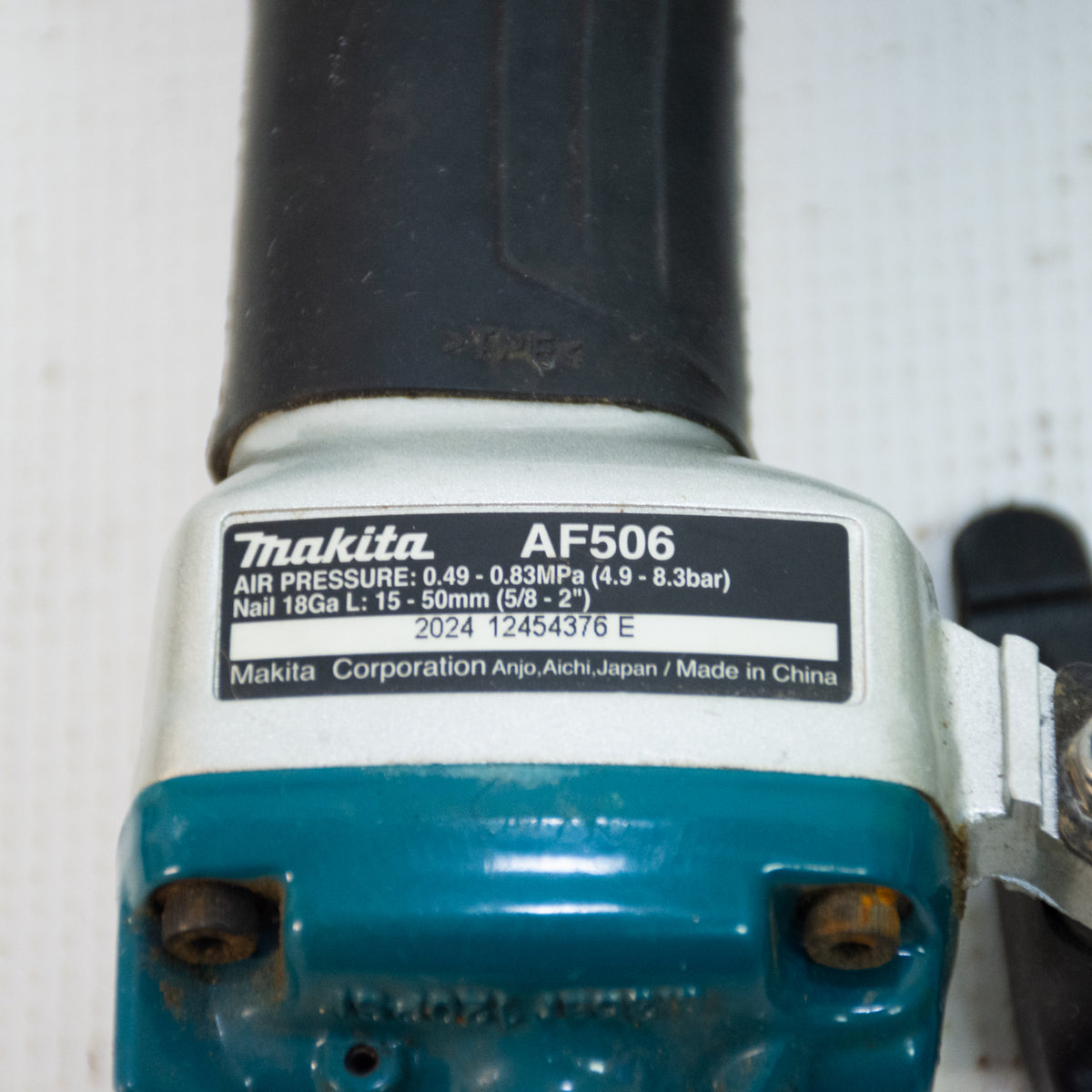 Makita AF506 18 Gauge Brad Nailer