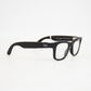 Ray-Ban RW4006 Meta Glasses - Matte Black - Transitions Graph Green