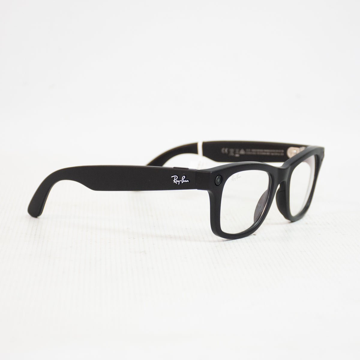 Ray-Ban RW4006 Meta Glasses - Matte Black - Transitions Graph Green