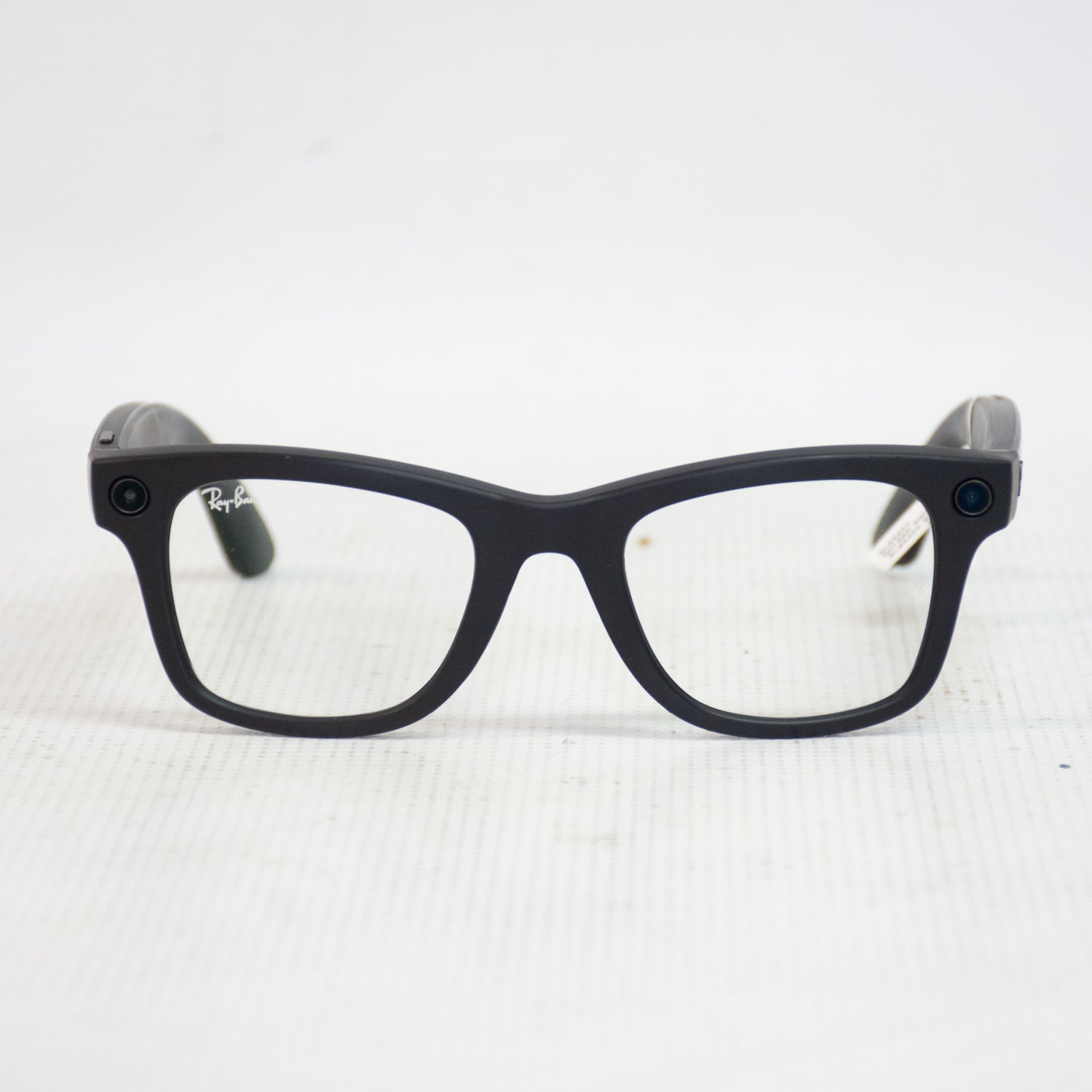 Ray-Ban RW4006 Meta Glasses - Matte Black - Transitions Graph Green