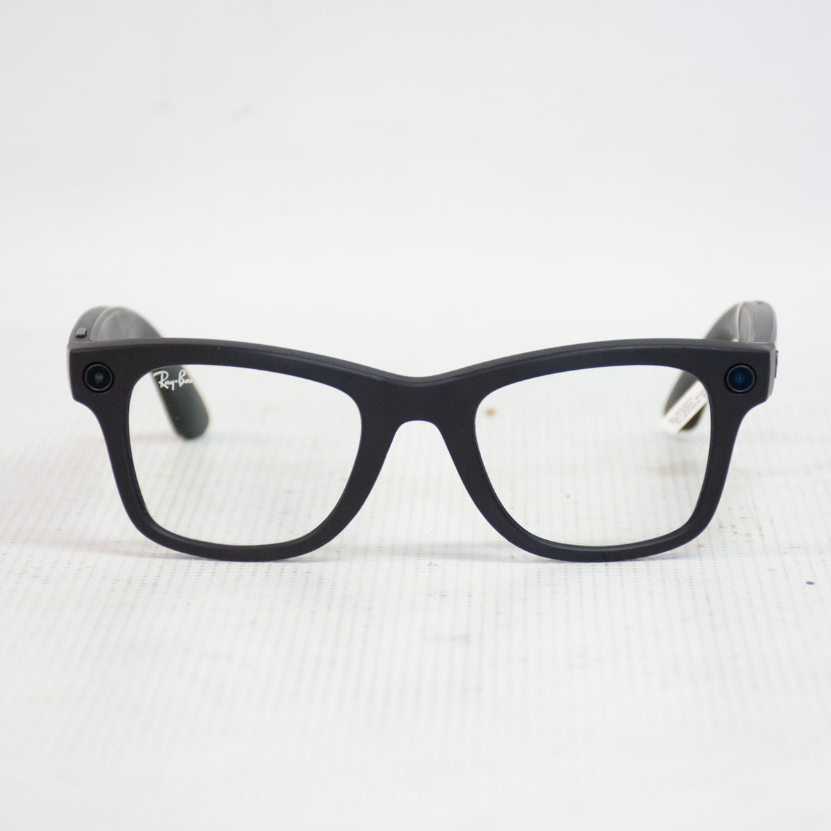 Ray-Ban RW4006 Meta Glasses - Matte Black - Transitions Graph Green