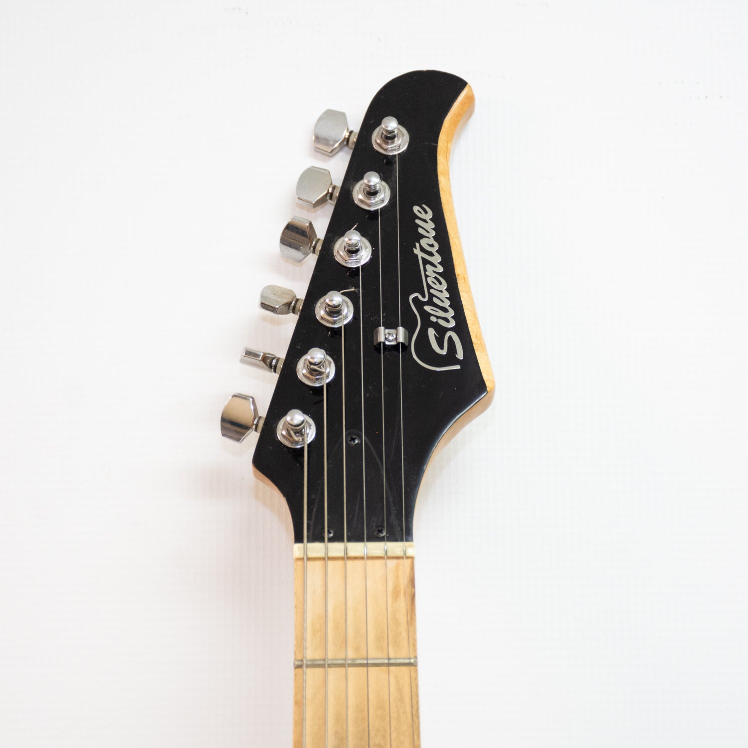 Silverstone SS15 Revolver Double Cut Electric Guitar - Black