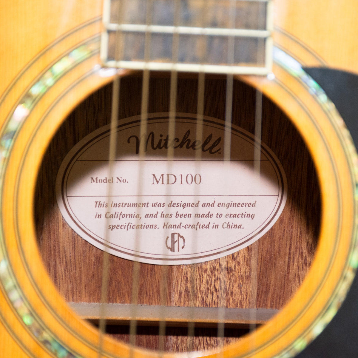 Mitchell MD-100 Dreadnought Acoustic Guitar