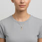 New 10K Yellow Gold Letter "U" Pendant