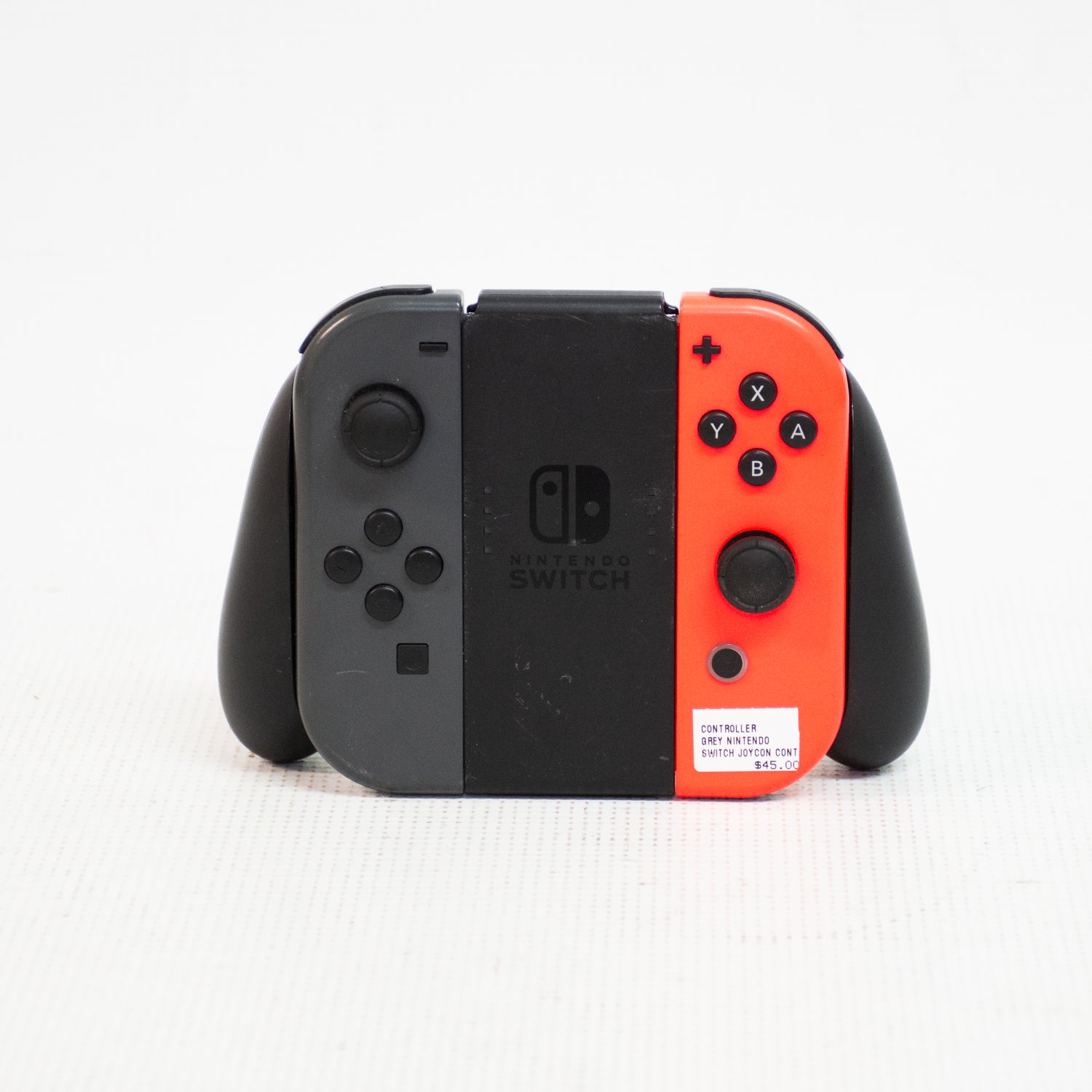 Nintendo Switch JoyCon Controllers Grey/Red