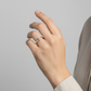 14K Yellow Gold Women's Diamond Ring - 0.51ct
