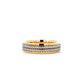 14K Yellow & White Gold Rope Design Men's Band