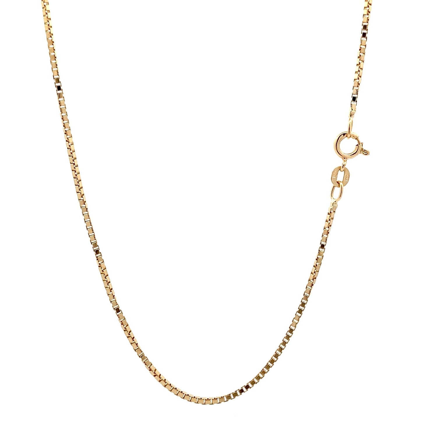 18K Yellow Gold 20" Box Chain