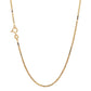 18K Yellow Gold 20" Box Chain