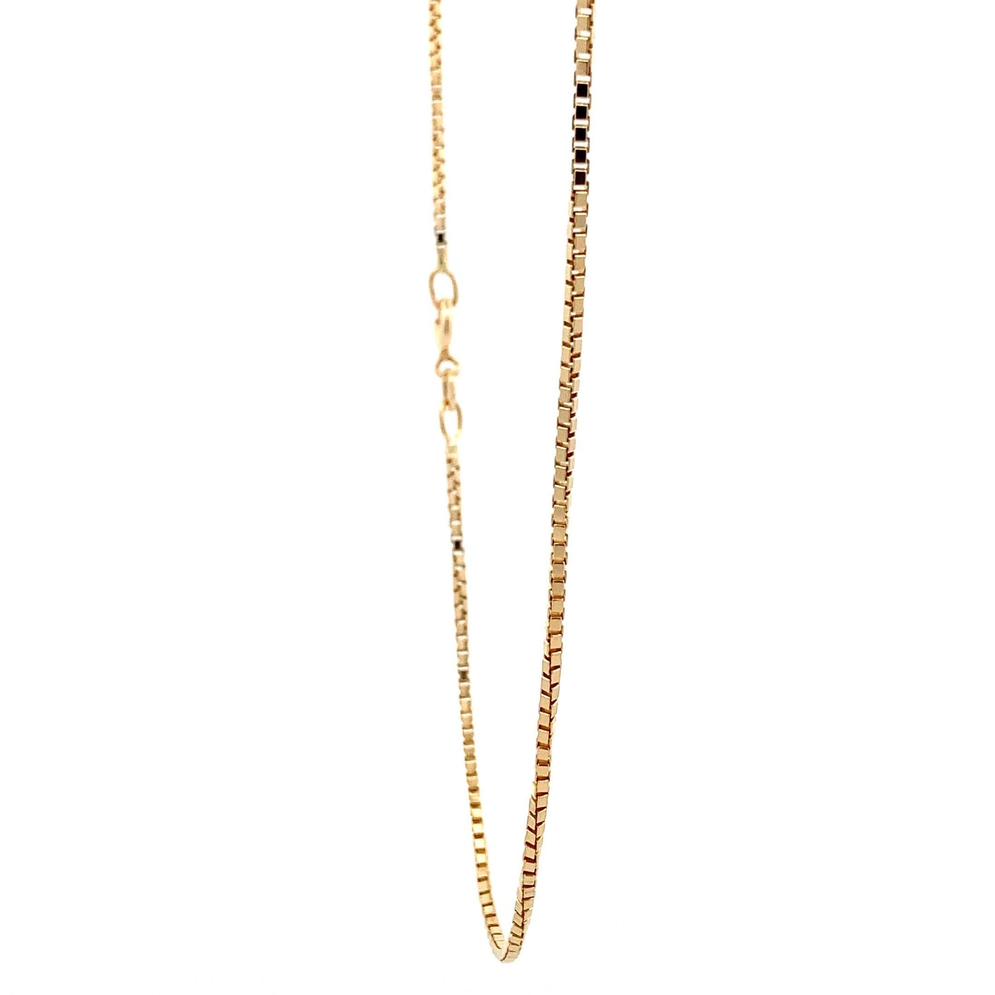 18K Yellow Gold 20" Box Chain