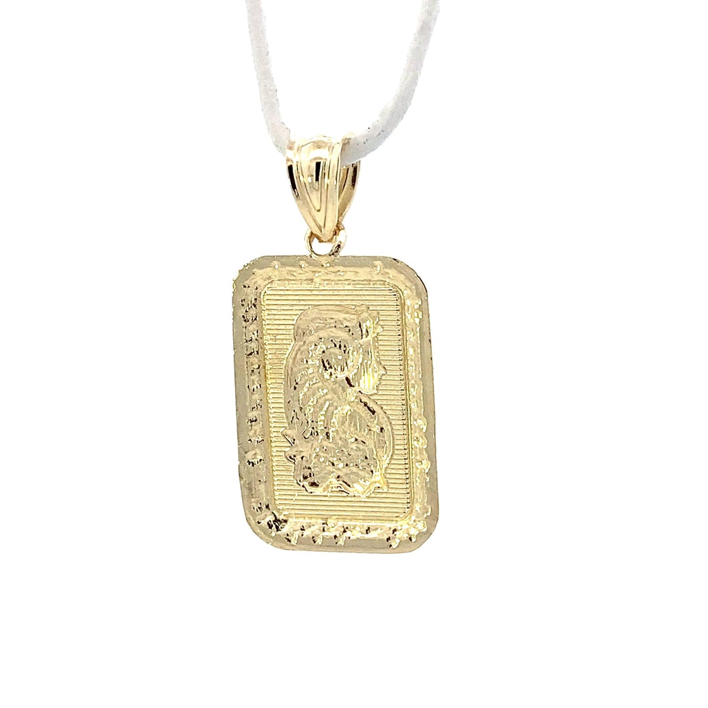 10K Yellow Gold Lady Fortuna Pendant