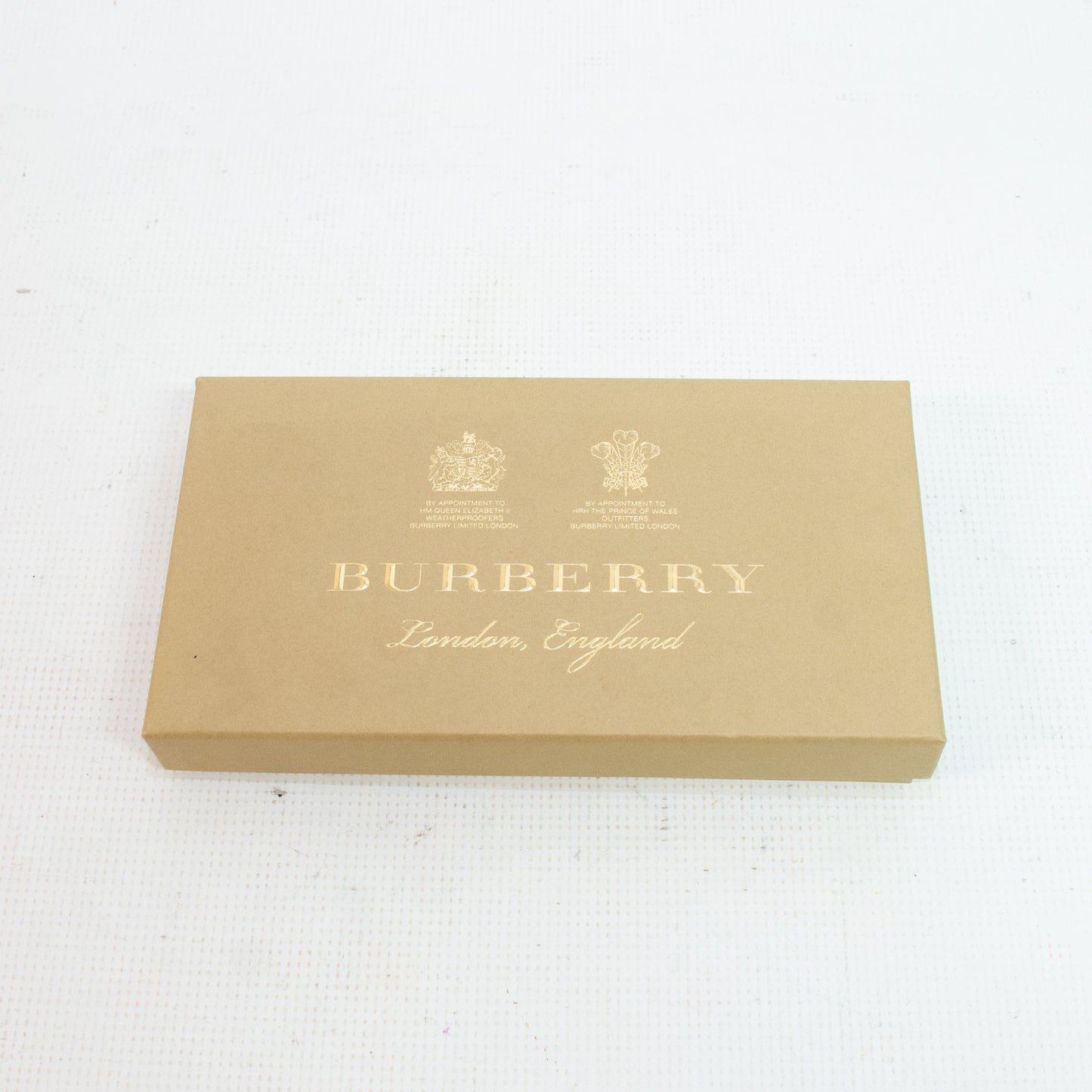 Burberry Elmore Plaid Leather Print Continental Zip Around Wallet