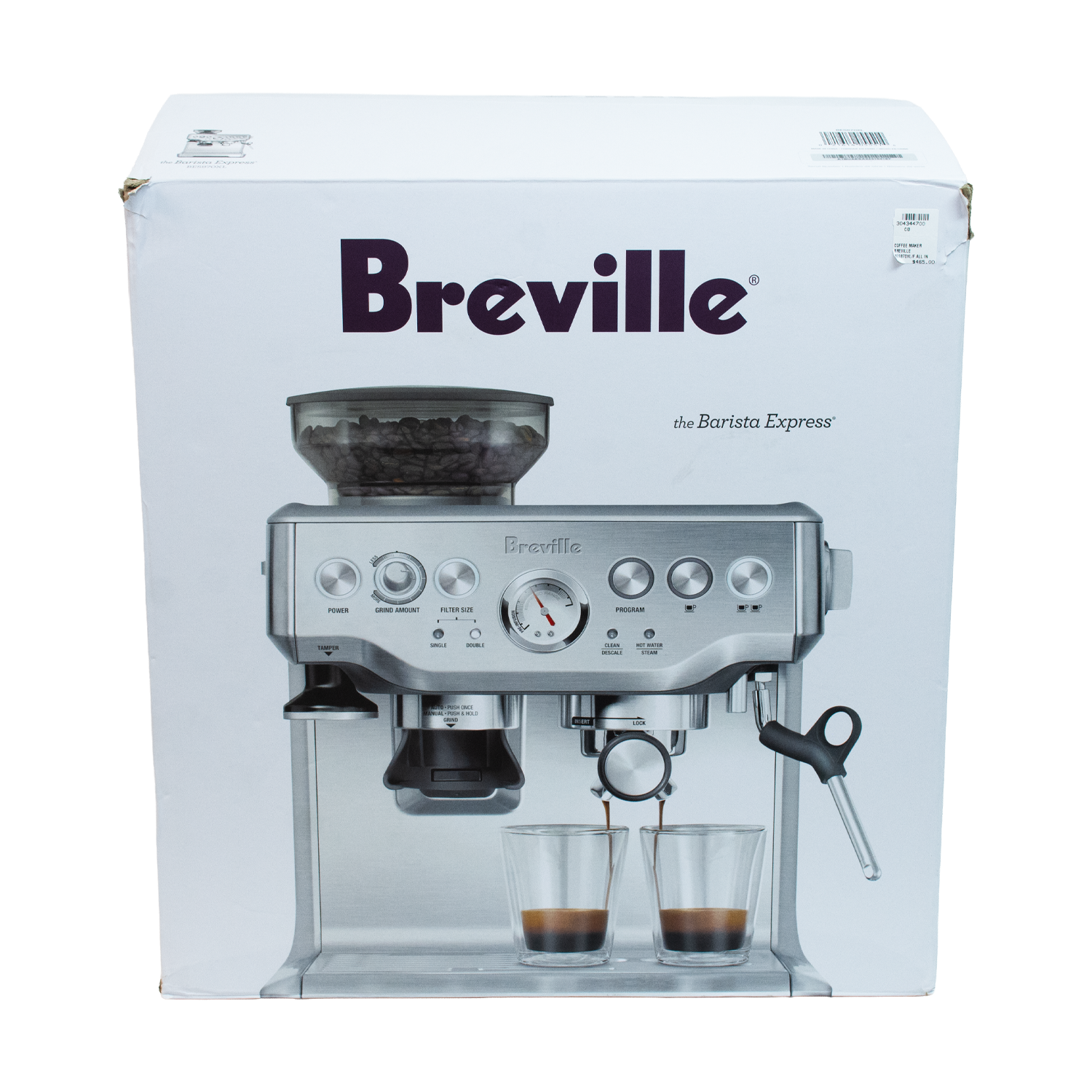 Breville BES870XL/F All-In-One Espresso Machine
