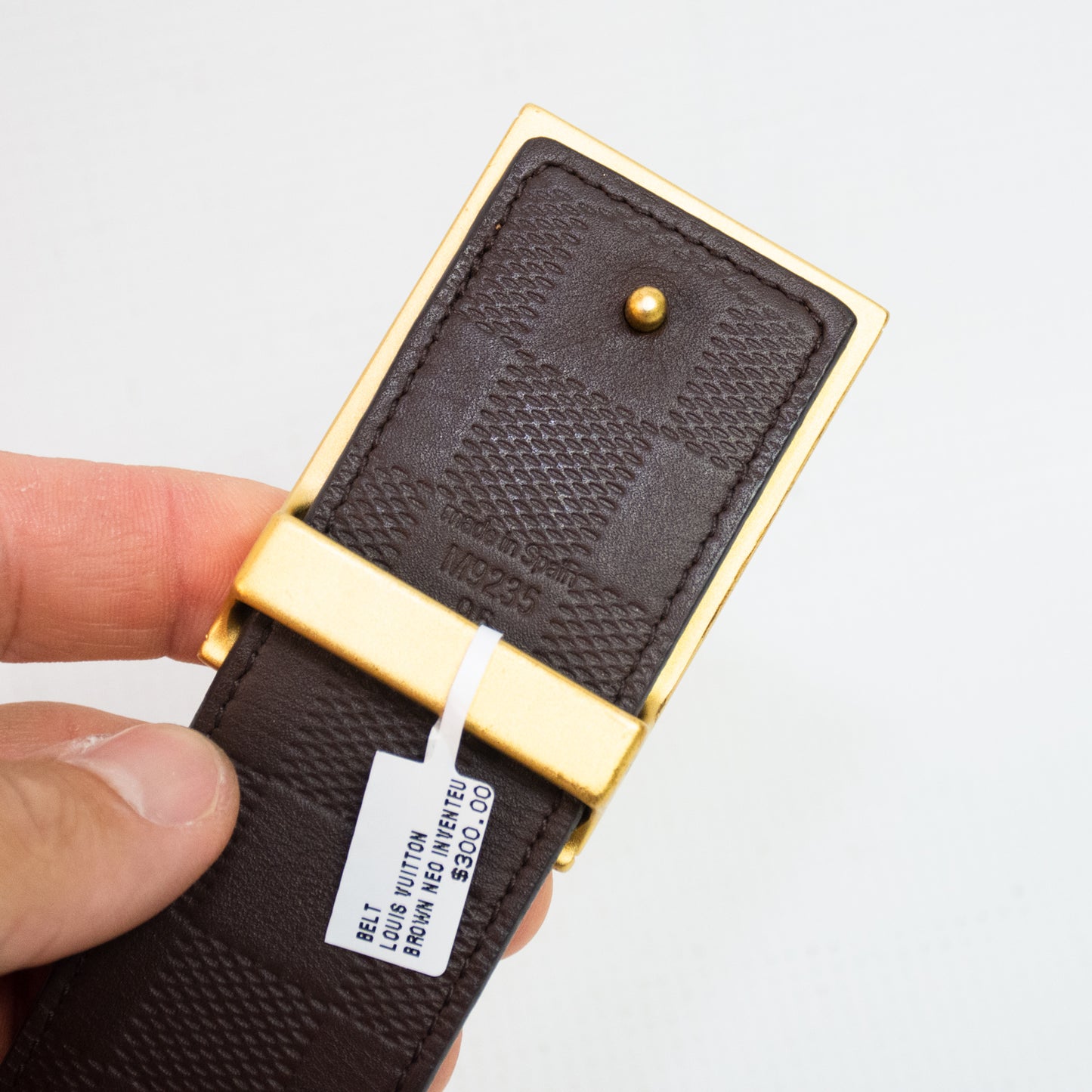 Louis Vuitton Brown Neo Inventor Belt - M9235 - 95