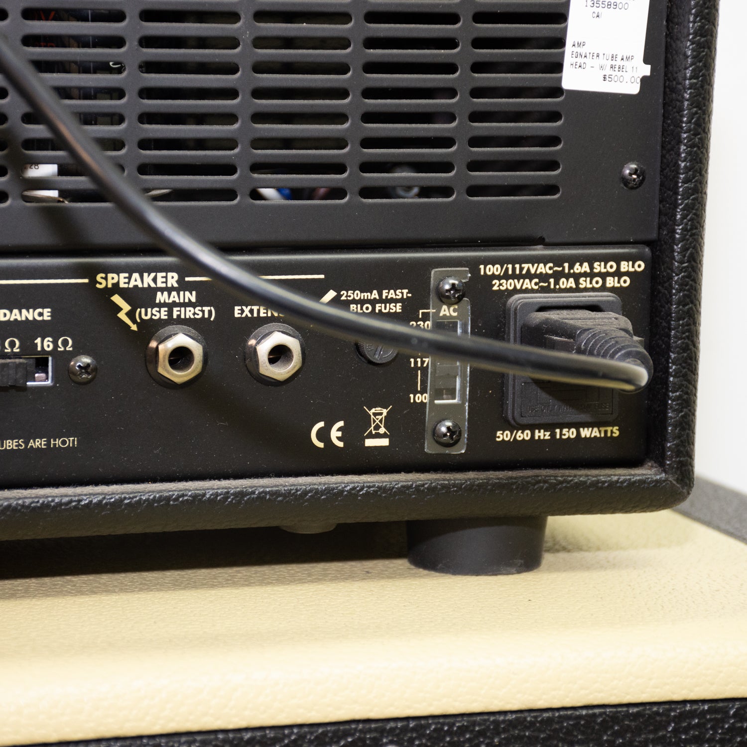 Egnater Tweaker Tube Amp Head & Rebel 112x Amp Combo