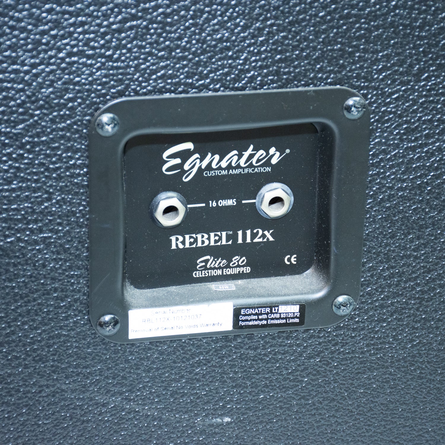 Egnater Tweaker Tube Amp Head & Rebel 112x Amp Combo